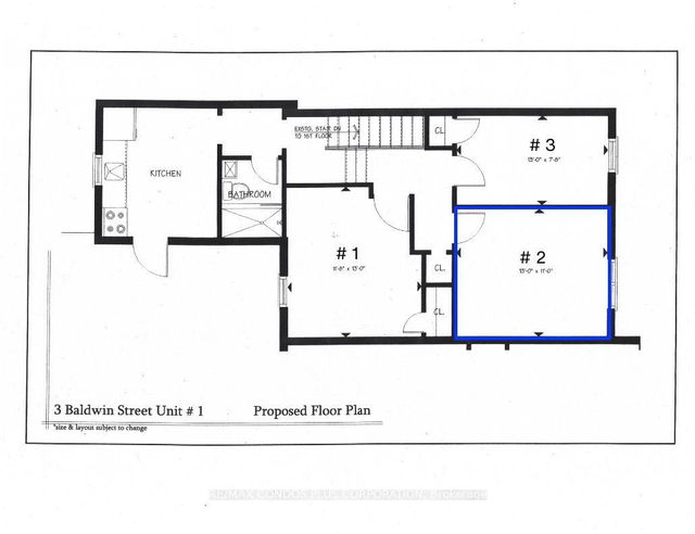 2-2F - 3 Baldwin Street
