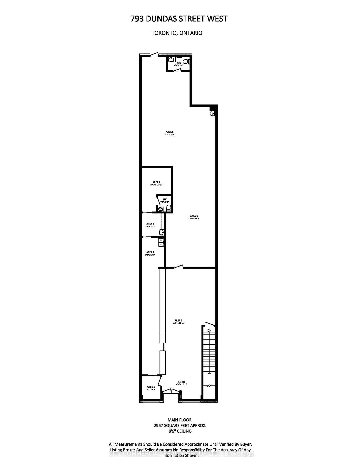 Commercial/Retail for lease at 2-793 Dundas Street, Toronto, Trinity-Bellwoods, M6J 1V2 - MLS: C12096825