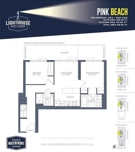 Unit 2307 — 20 Richardson St, Toronto - Waterfront Communities C8 image-0-0