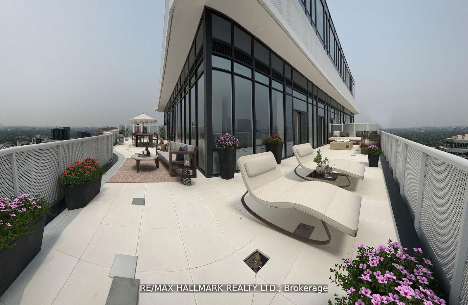 A MUST-SEE! RARELY OFFERED ULTRA-LUXURY PENTHOUSE, This stunning one-year-old, 3-bedroom penthouse boasts 1,168 sq. ft. of interior space + a massive 1,408 sq. ft. terrace totaling 2,576 sq. ft.! Featuring 12-ft ceilings throughout, floor-to-ceiling windows, and breathtaking views of downtown Toronto, the CN Tower, and Lake Ontario. Enjoy the ultimate outdoor experience with a gas BBQ hookup and water connection on the terrace, perfect for entertaining or creating your own rooftop garden. This residence offers the feel of a modern luxury bungalow in the sky, complete with an expansive terrace that feels like your own private backyard. Located in the heart of North York, just steps from Yonge & Finch Subway, parks, top-rated restaurants, supermarkets, and more!