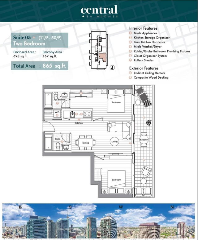 505 - 38 Widmer Street