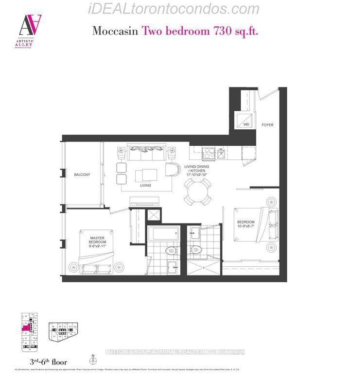 Condo for lease at 510-121 St Patrick Street, Toronto, Kensington-Chinatown, M5T 3C1 - MLS: C12111459
