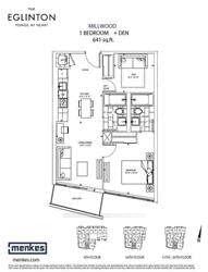 Condo for lease at 2609-125 Redpath Avenue, Toronto, Mount Pleasant West, M4S 0B5 - MLS: C12111766