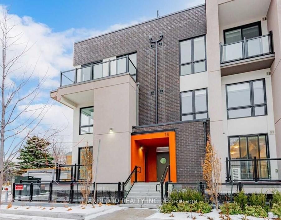 Townhouse for lease at 6-16 Marquette Avenue, Toronto, Englemount-Lawrence, M6A 0E1 - MLS: C12116028