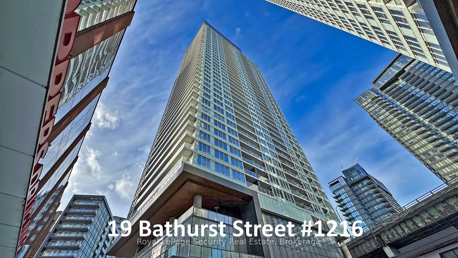 Condo for sale at #1216-19 Bathurst Street, Toronto, Waterfront Communities C1, M5V 0N2 - MLS: C12116515