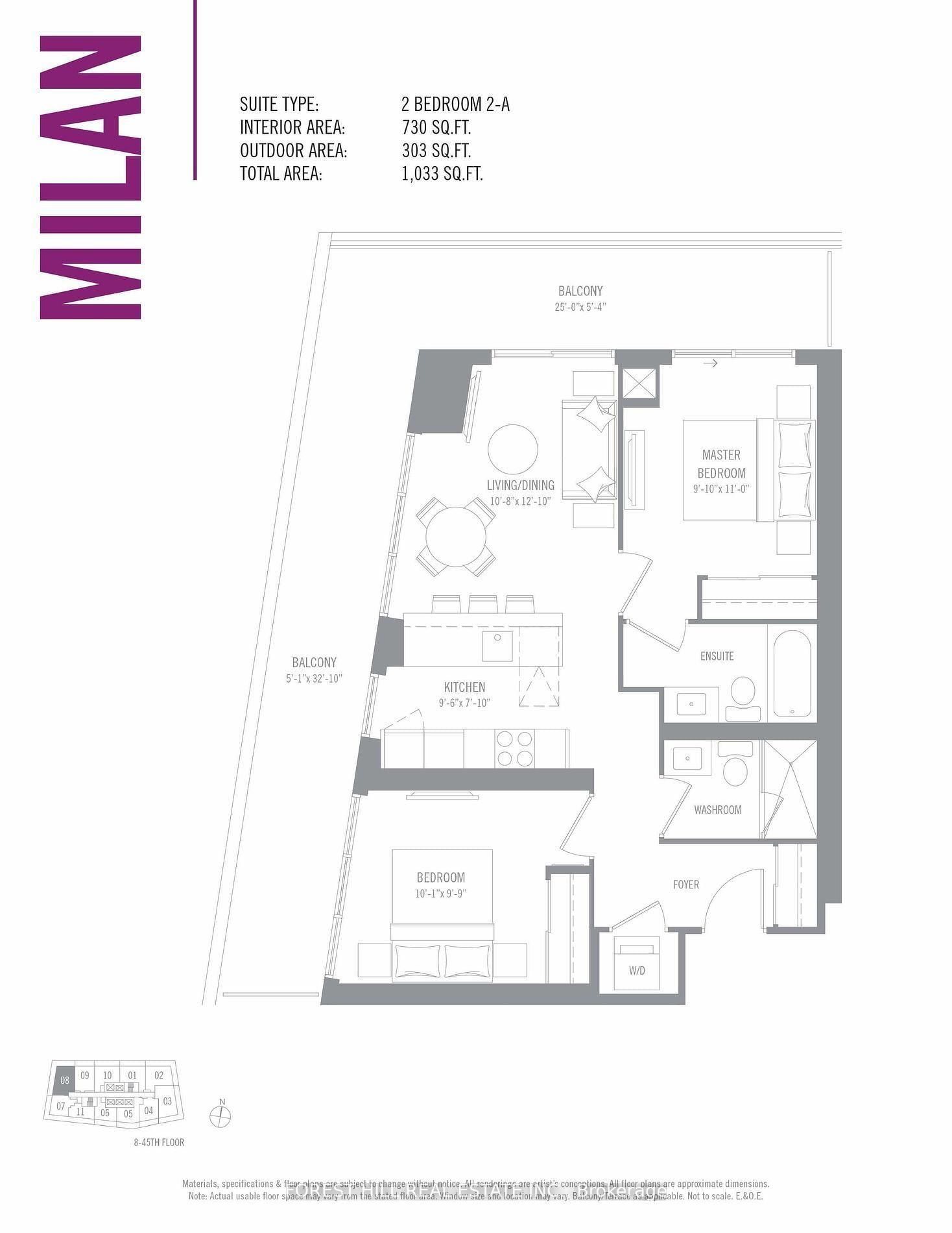 Condo for lease at 5609-2221 Yonge Street, Toronto, Mount Pleasant West, M4S 2B4 - MLS: C12116823
