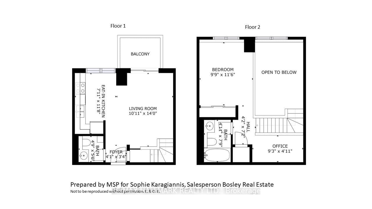 Condo for lease at 412-800 King Street, Toronto, Niagara, M5V 3M7 - MLS: C12116979
