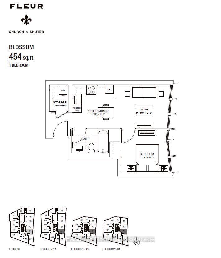 Condo for lease at 1701-60 Shuter Street, Toronto, Church-Yonge Corridor, M5B 0B7 - MLS: C12124487