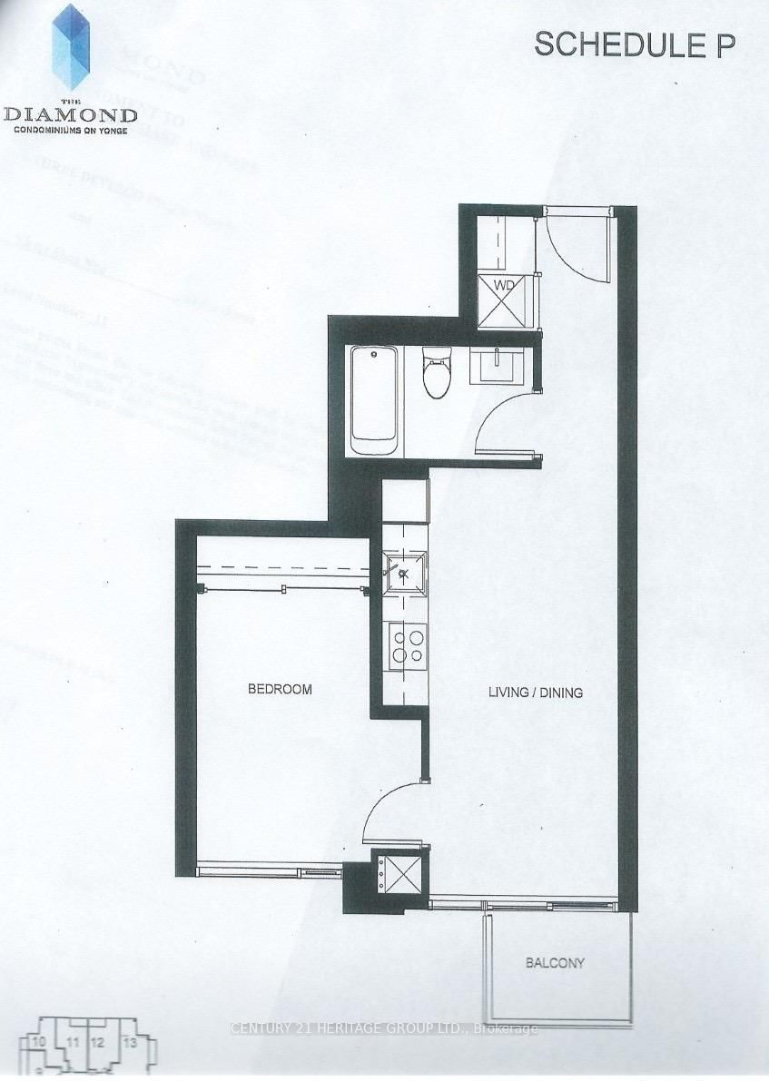 Condo for lease at 1606-75 Canterbury Place, Toronto, Willowdale West, M2N 0L2 - MLS: C12125899