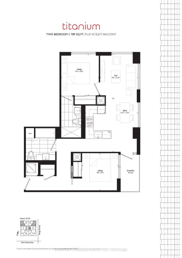 3001 Bedroom - 5180 YONGE Street
