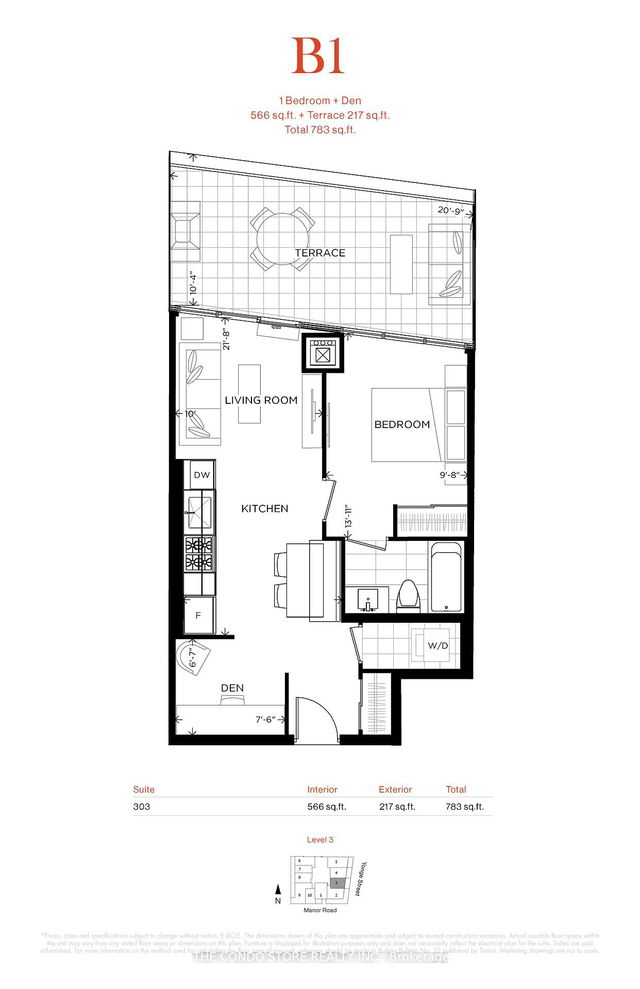 303 - 8 Manor Road E