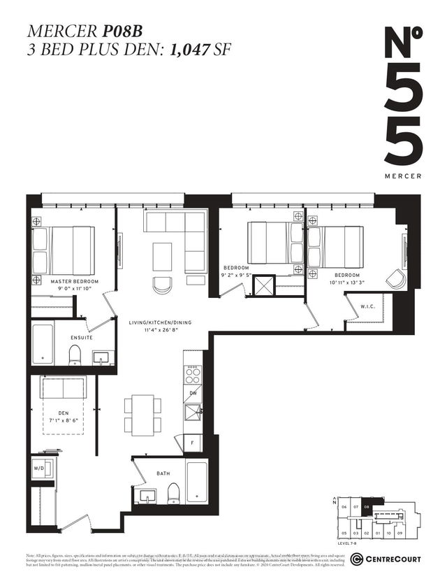 708 - 55 Mercer Street