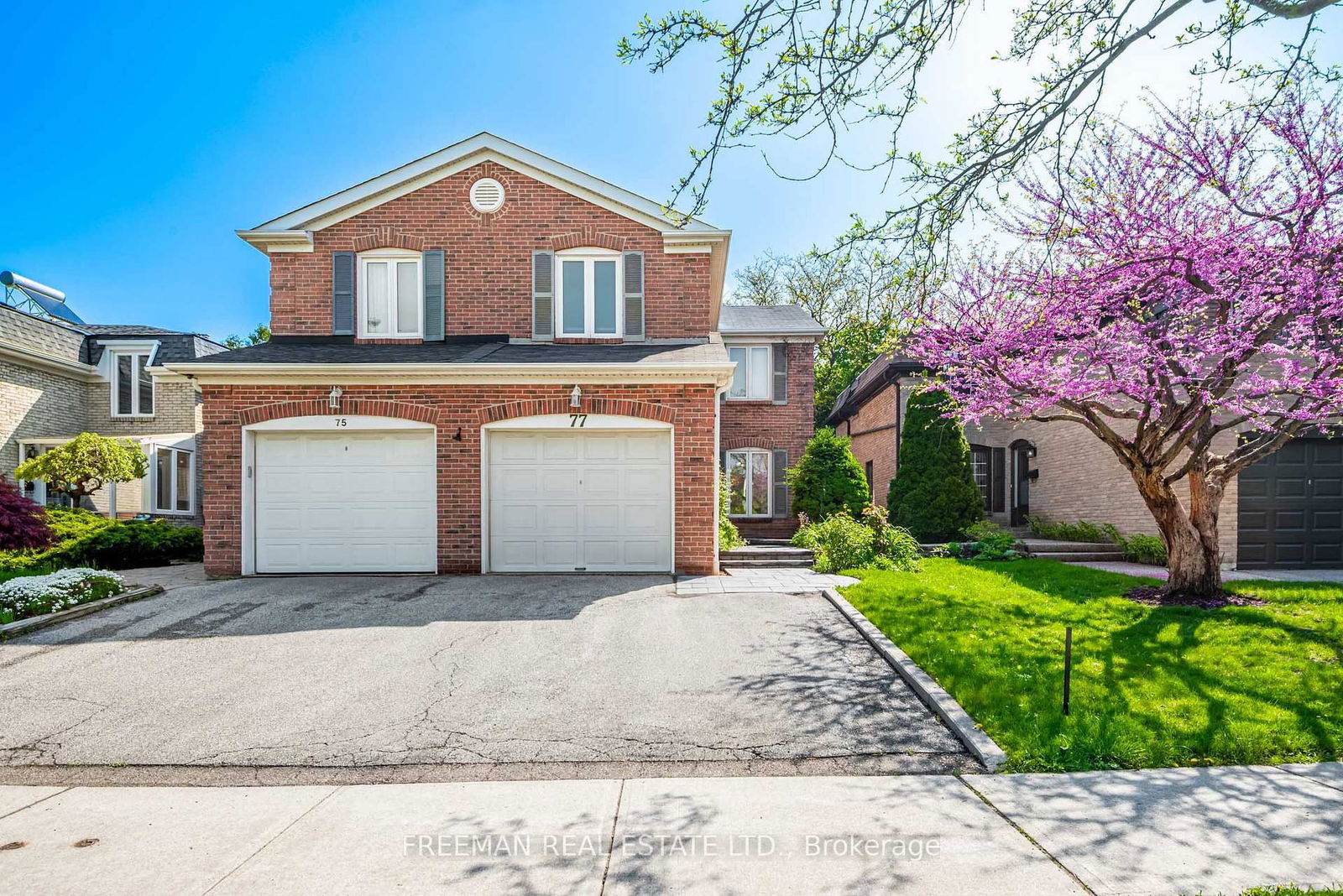 Semi-Detached House for sale at 77 Hidden Trail, Toronto, Westminster-Branson, M2R 3S5 - MLS: C12159634