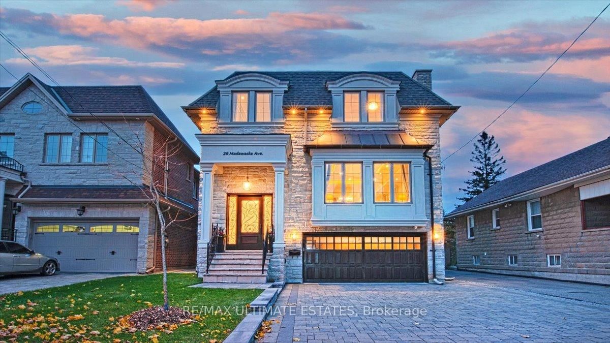 Detached House for sale at 26 Madawaska Avenue, Toronto, Newtonbrook East, M2M 2P9 - MLS: C12164351