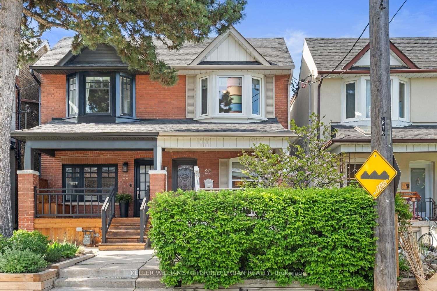 Semi-Detached House for sale at 20 Benson Avenue, Toronto, Wychwood, M6G 2H6 - MLS: C12165130