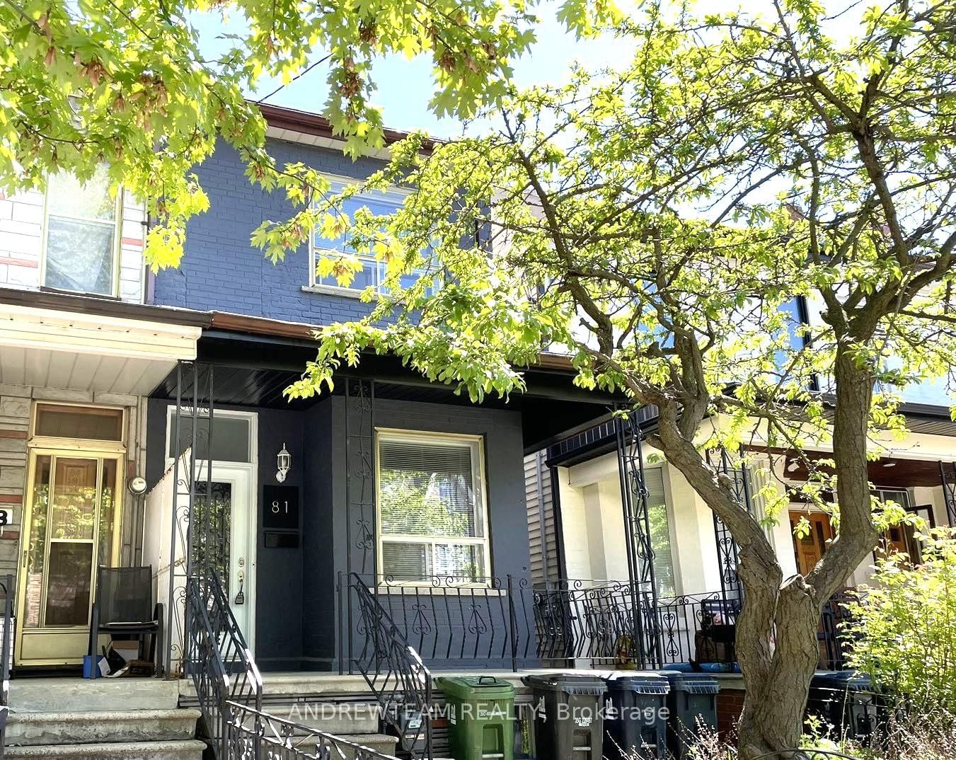 Townhouse for sale at 81 Montrose Avenue, Toronto, Trinity-Bellwoods, M6J 2T6 - MLS: C12180184