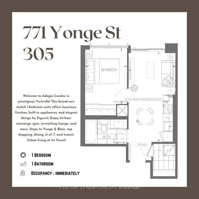 305 - 771 Yonge Street