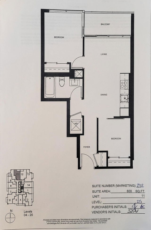 2912 - 75 Canterbury Place