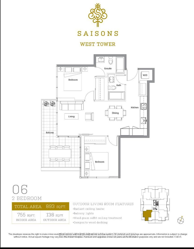 906 - 25 Mcmahon Dr, Toronto, M2K 0J2 | Image 2