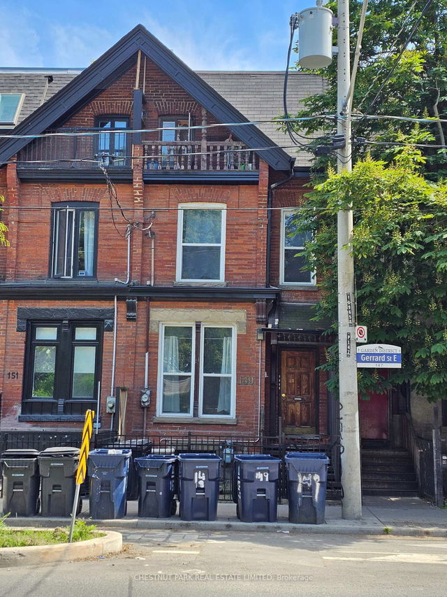 B - 149 Gerrard Street E