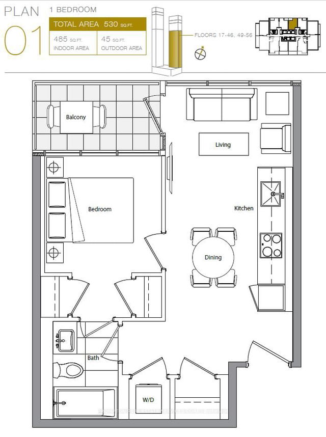3701 - 1 Concord Cityplace Way