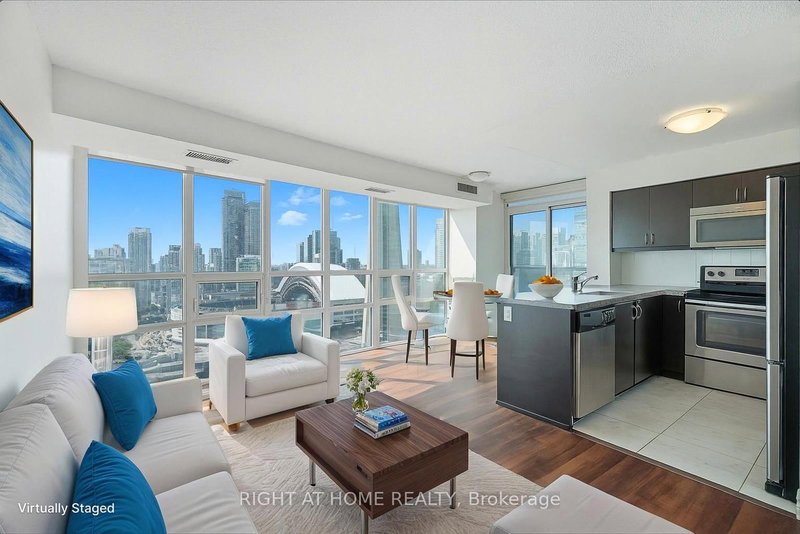 3702 - 19 Grand Trunk Cres, Toronto, M5J 3A3 | Image 3