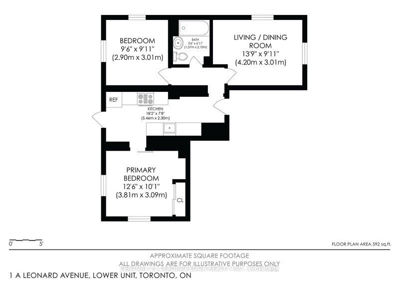 LOWER - 1A LEONARD Ave, Toronto, M5T 2P8 | Image 2