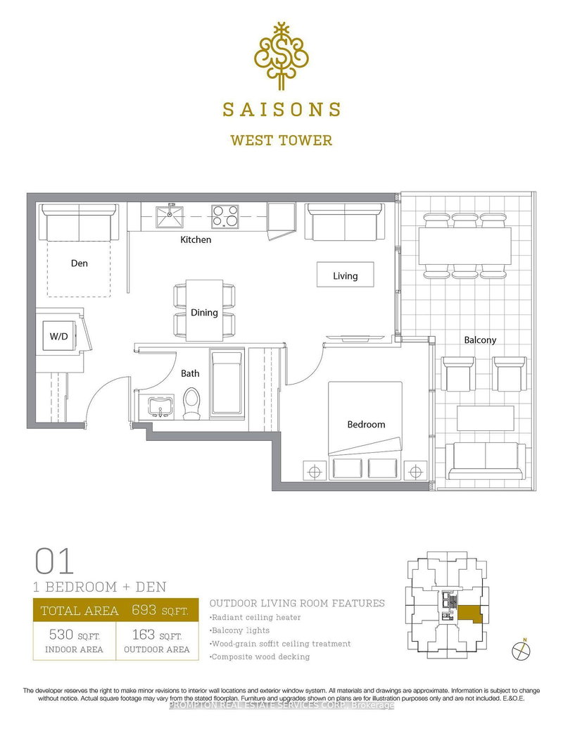 901 - 25 McMahon Dr, Toronto, M2K 0J1 | Image 3