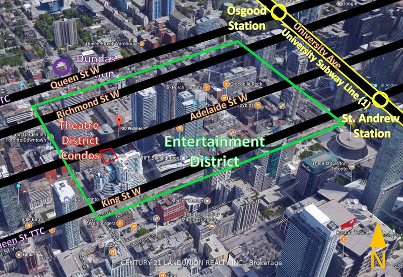 3707 - 8 Widmer St, Toronto, M5V 0W6 | Image 2