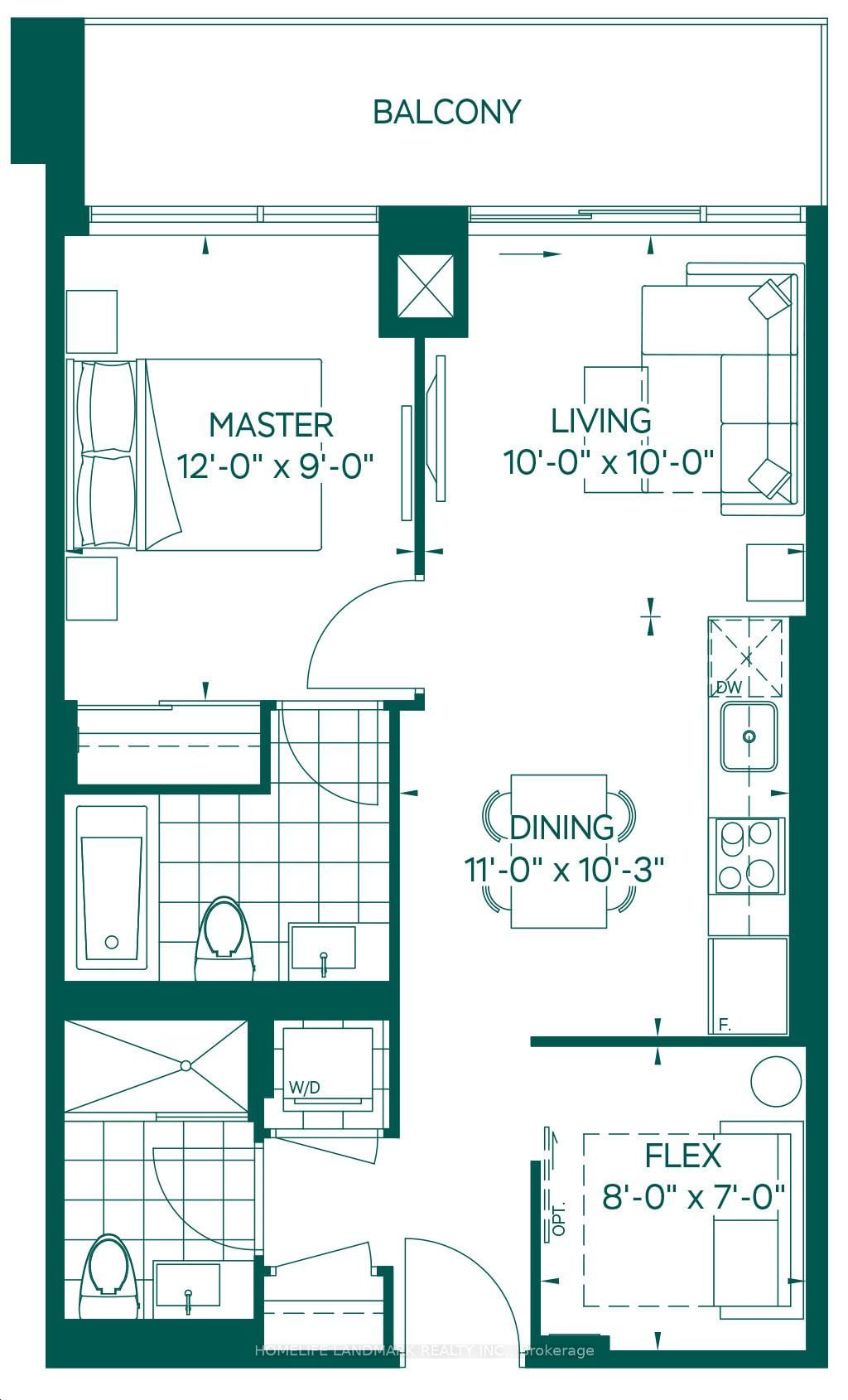 Condo for lease at 412-32 Forest Manor Road, Toronto, Ontario, M2J 1M1 - Henry Farm - MLS: C12633566