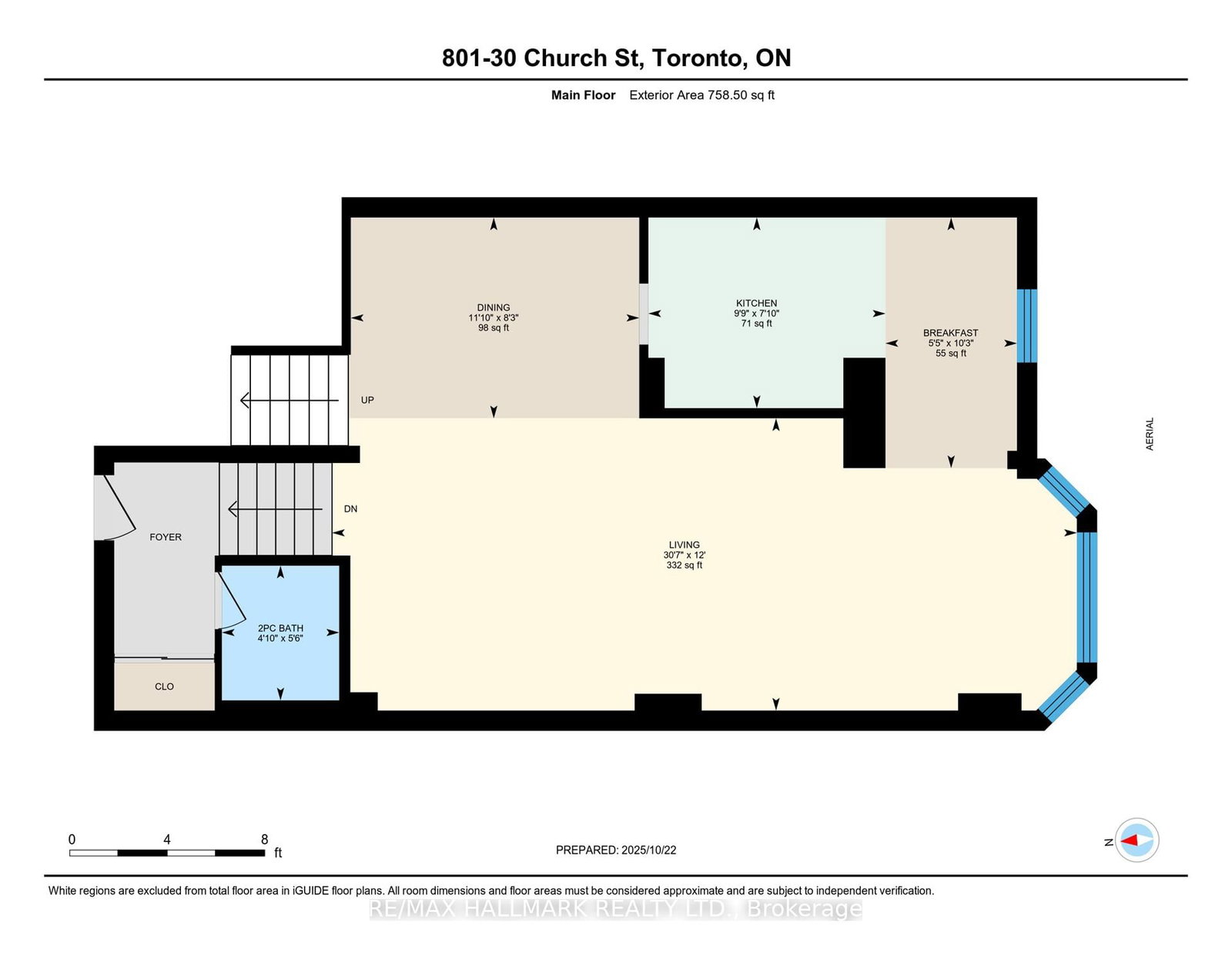 Condo for sale at 801-30 Church Street, Toronto, Ontario, M5E 1S7 - Church-Yonge Corridor - MLS: C12819640