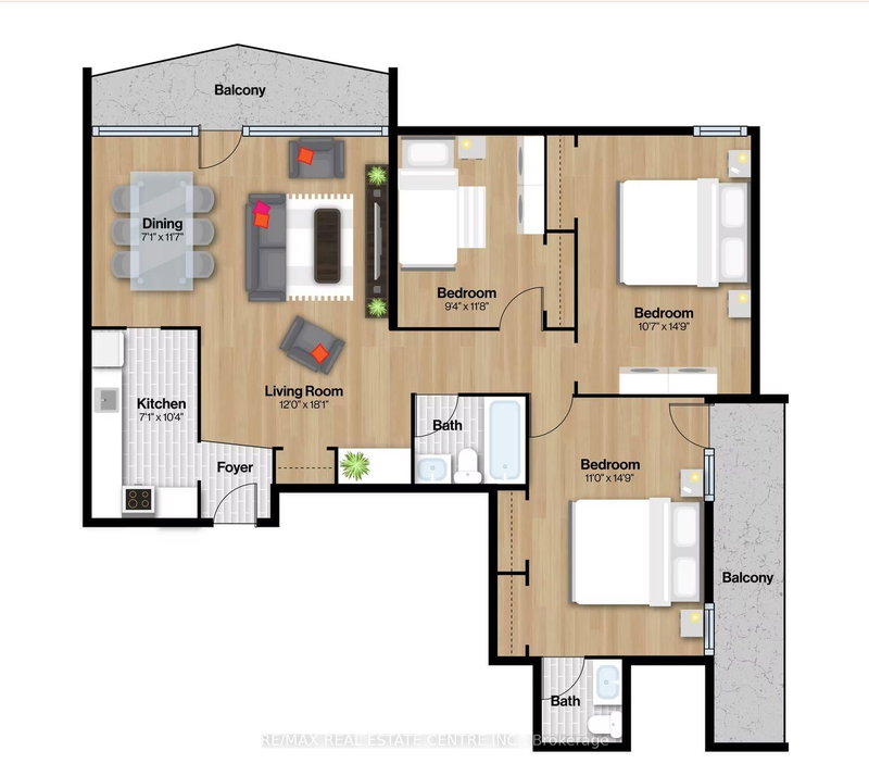 902 - 150 Graydon Hall Dr, Toronto, M3A 3B3 | Image 2