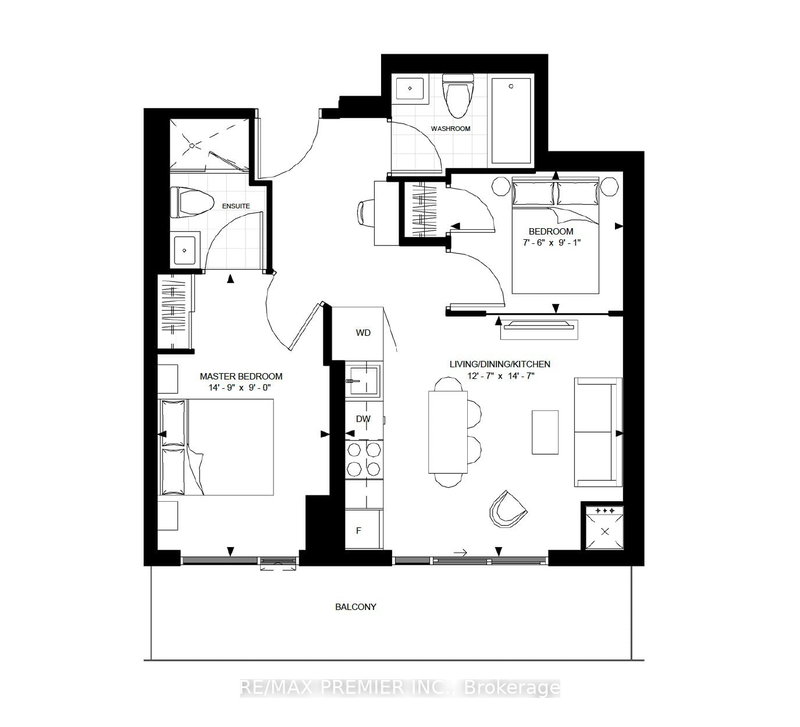 3711 - 8 Widmer St, Toronto, M5V 0W6 | Image 2