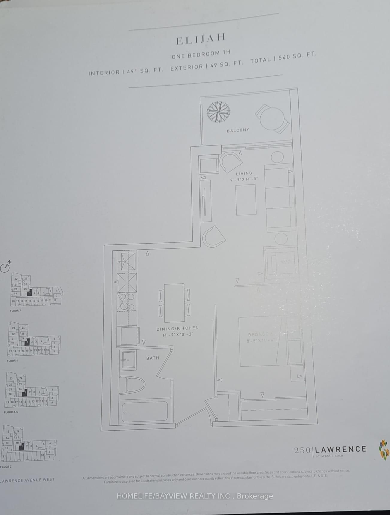 Condo for lease at 301-250 Lawrence Avenue, Toronto, Ontario, M5M 1B2 - Lawrence Park North - MLS: C12942384