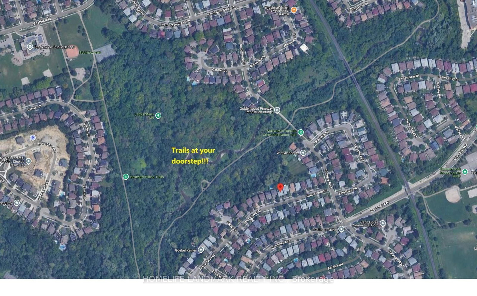 Detached House for sale at 50 Bruce Farm Drive, Toronto, Ontario, M2H 1G5 - Bayview Woods-Steeles - MLS: C12943608