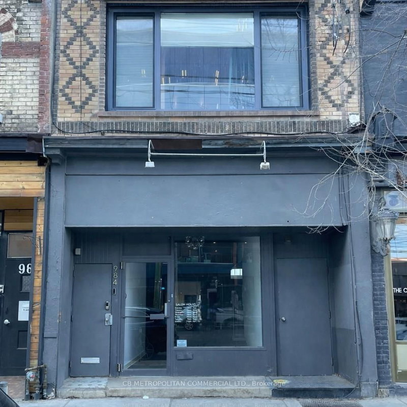 Main - 984 Queen St W, Toronto, M6J 1H1 | Image 2