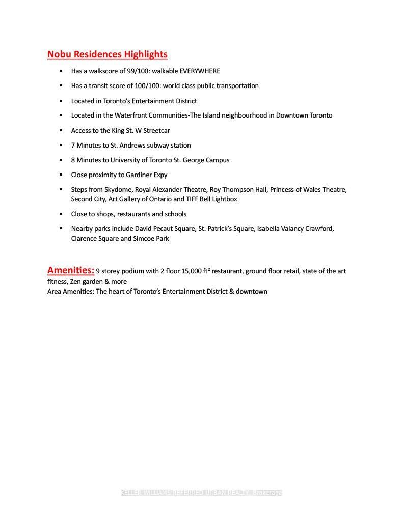 Condo for sale at 2607-15 Mercer Street, Toronto, Ontario, M5V 1H2 - Waterfront Communities C1 - MLS: C12959284