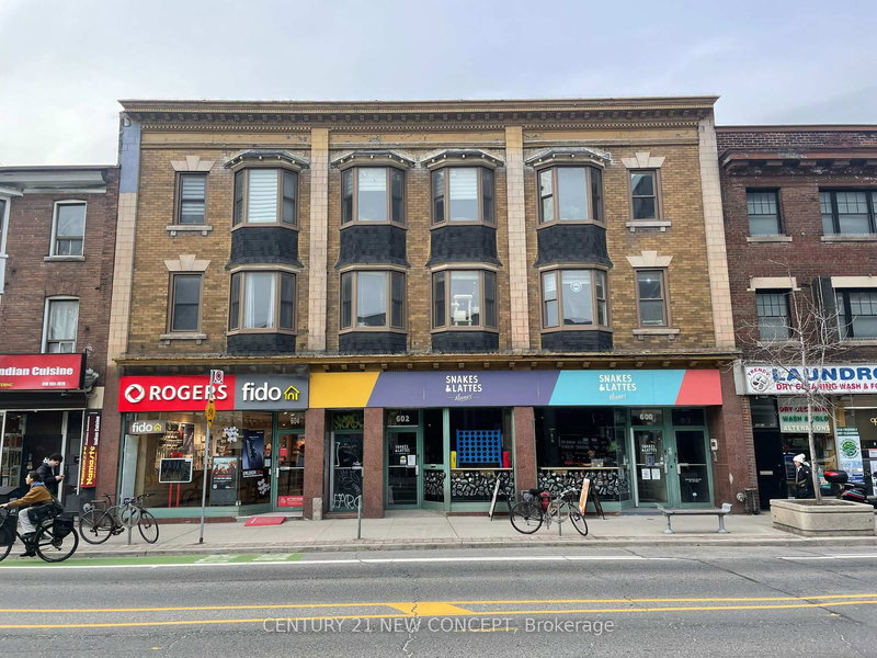 home for lease on 3-604 Bloor Street W