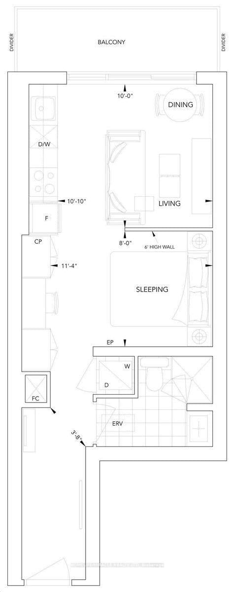 home for lease on 1406-101 Erskine Avenue
