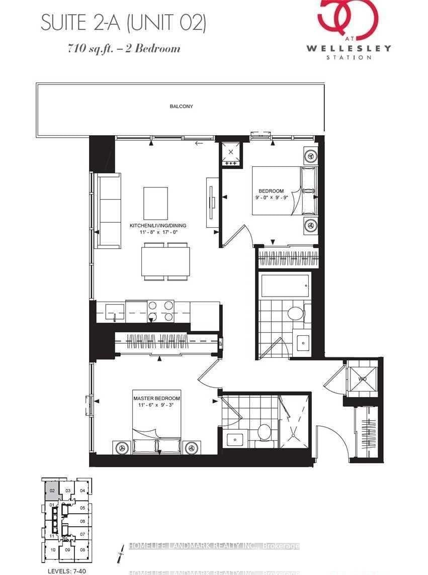 50 Wellesley Street E, Unit 1702 - Photo 2