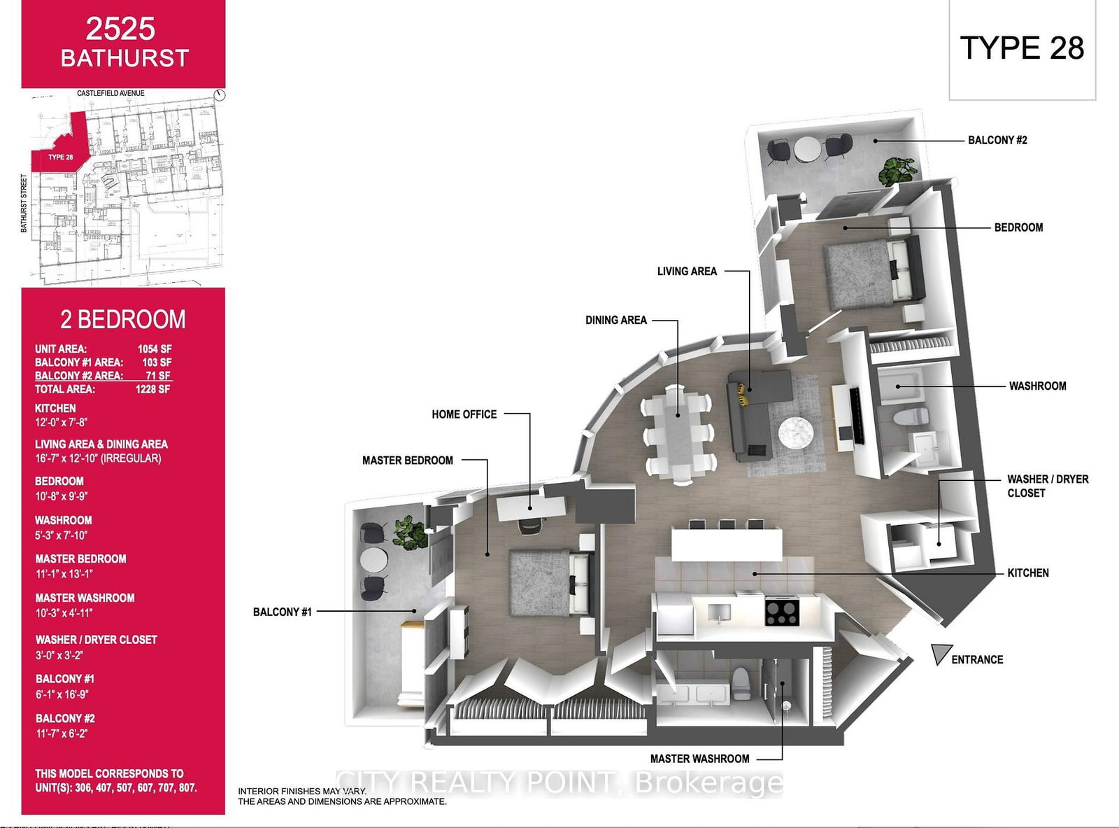 2525 Bathurst Street, Unit 707 - Photo 12