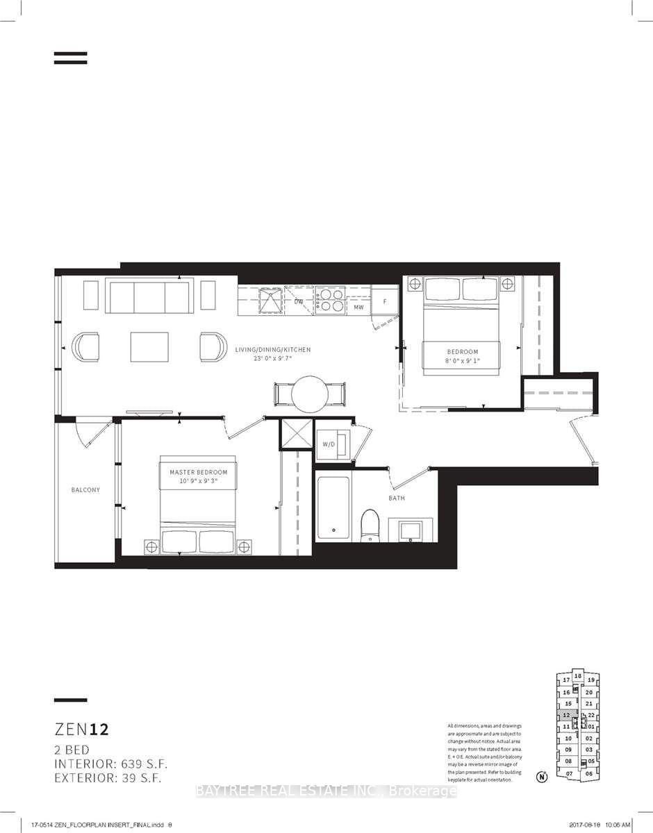 Condo for lease at 1512-19 Western Battery Road, Toronto, Ontario, M6K 3S4 - Niagara - MLS: C13000470