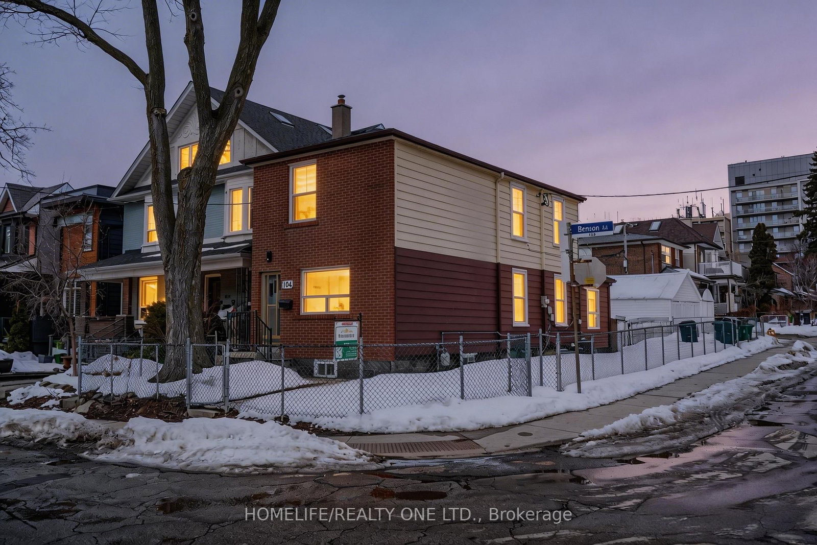 Property at 104 Benson