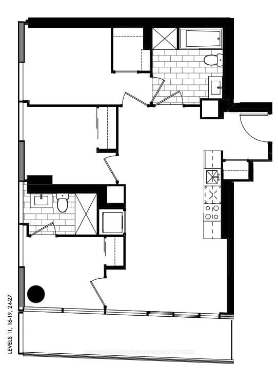 Condo for lease at 1104-35 Parliament Street, Toronto, Ontario, M5A 0Z5 - Waterfront Communities C8 - MLS: C13003630