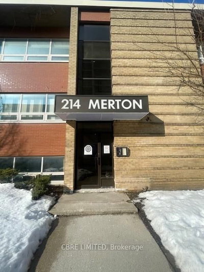 2F - 214 Merton St | Toronto | Image