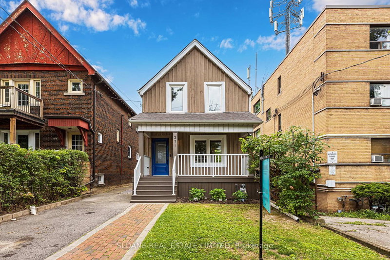 home for lease on 271 St Clair Avenue E