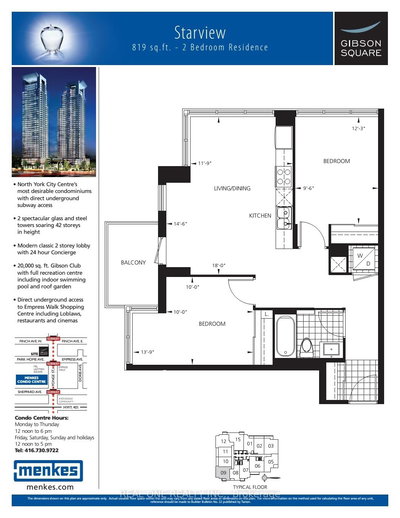 1209-5162 Yonge Street, Toronto, Ontario image-0-1