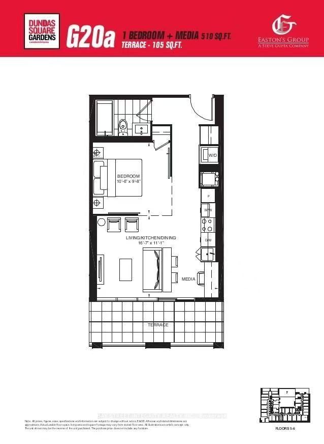 Condo for sale at 311-251 Jarvis Street, Toronto, Ontario, M5B 2C2 - Church-Yonge Corridor - MLS: C13019778