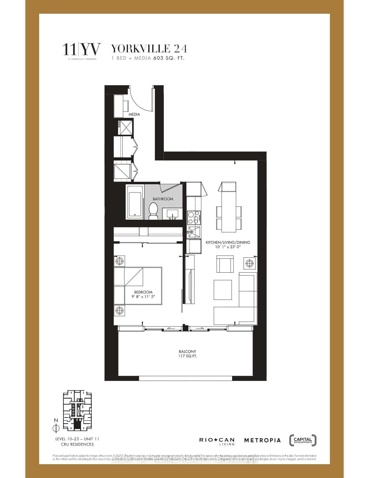 11 Yorkville Avenue, Unit 1711 - Photo 19