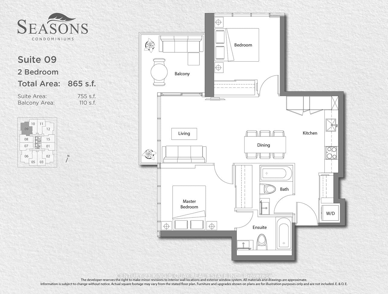 95 Mcmahon Drive, Unit 1909